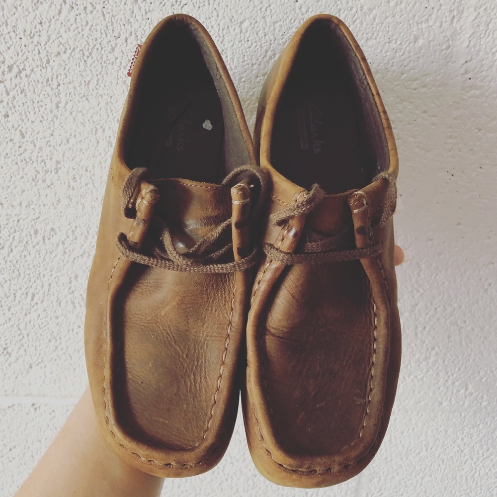 Clarks Padmora suede Wallabees sz: 6